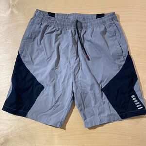 Shein Gray and Black Athletic Shorts Large (HA)